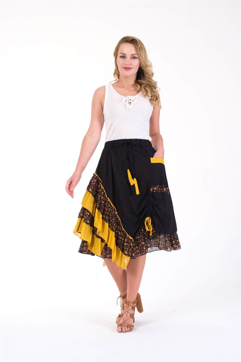 OTANTİK ETNİK GİYİM  YAZLIK ETEK ERC COLLECTİON 3059-S