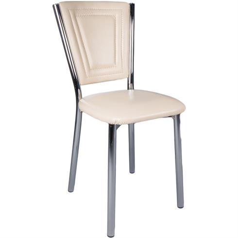Artemis Ceviz Masa ve Krem Efes Dikişli Sandalye Takımı 