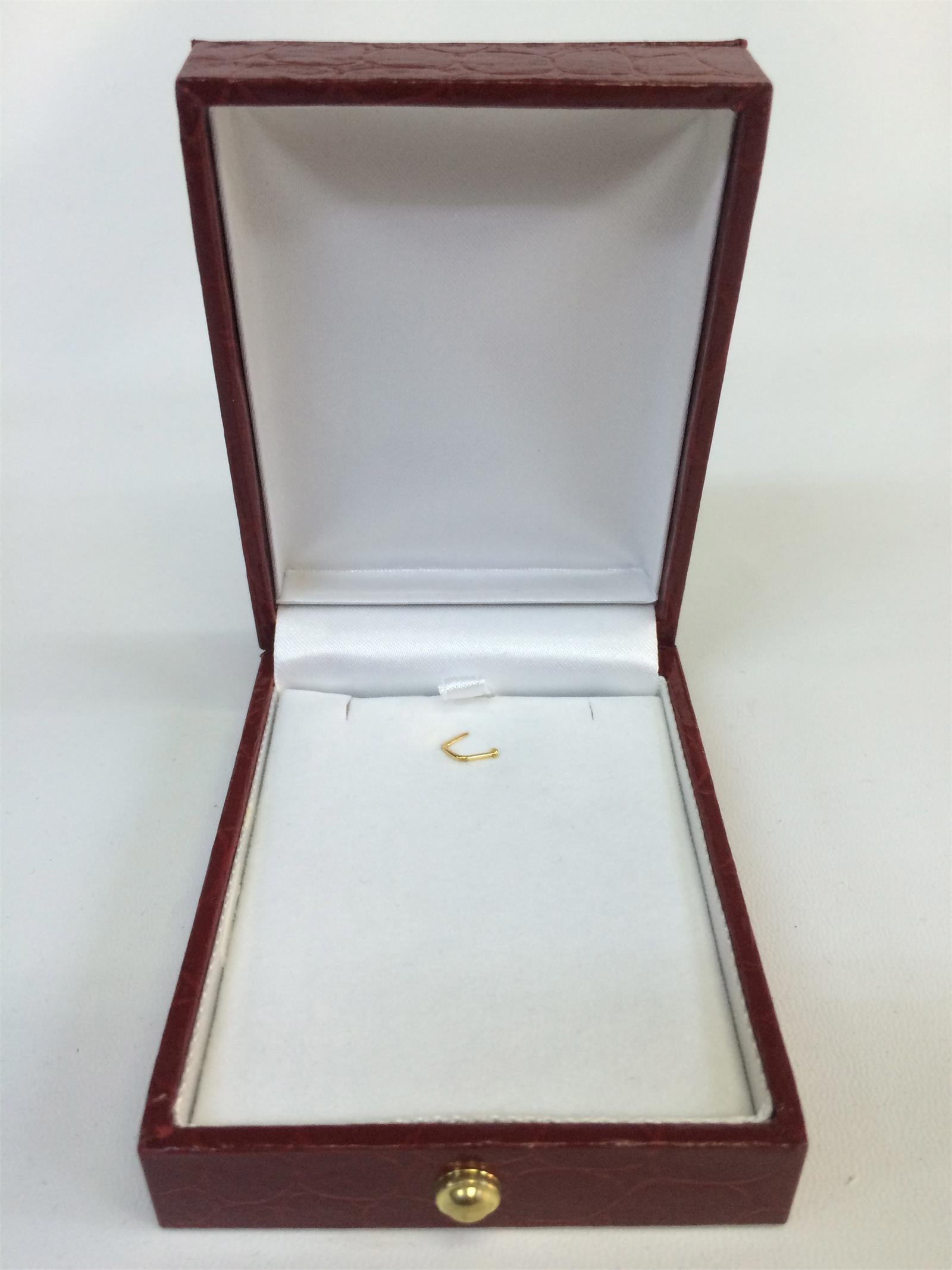 DERİ KOLYE KUTUSU, DERİ PANDANTIF KUTUSU, KOLYE KUTUSU, DERİ MÜCEVHER KUTUSU, LEATHER NECKLACE BOX, PENDANT BOX FOR JEWELRY 