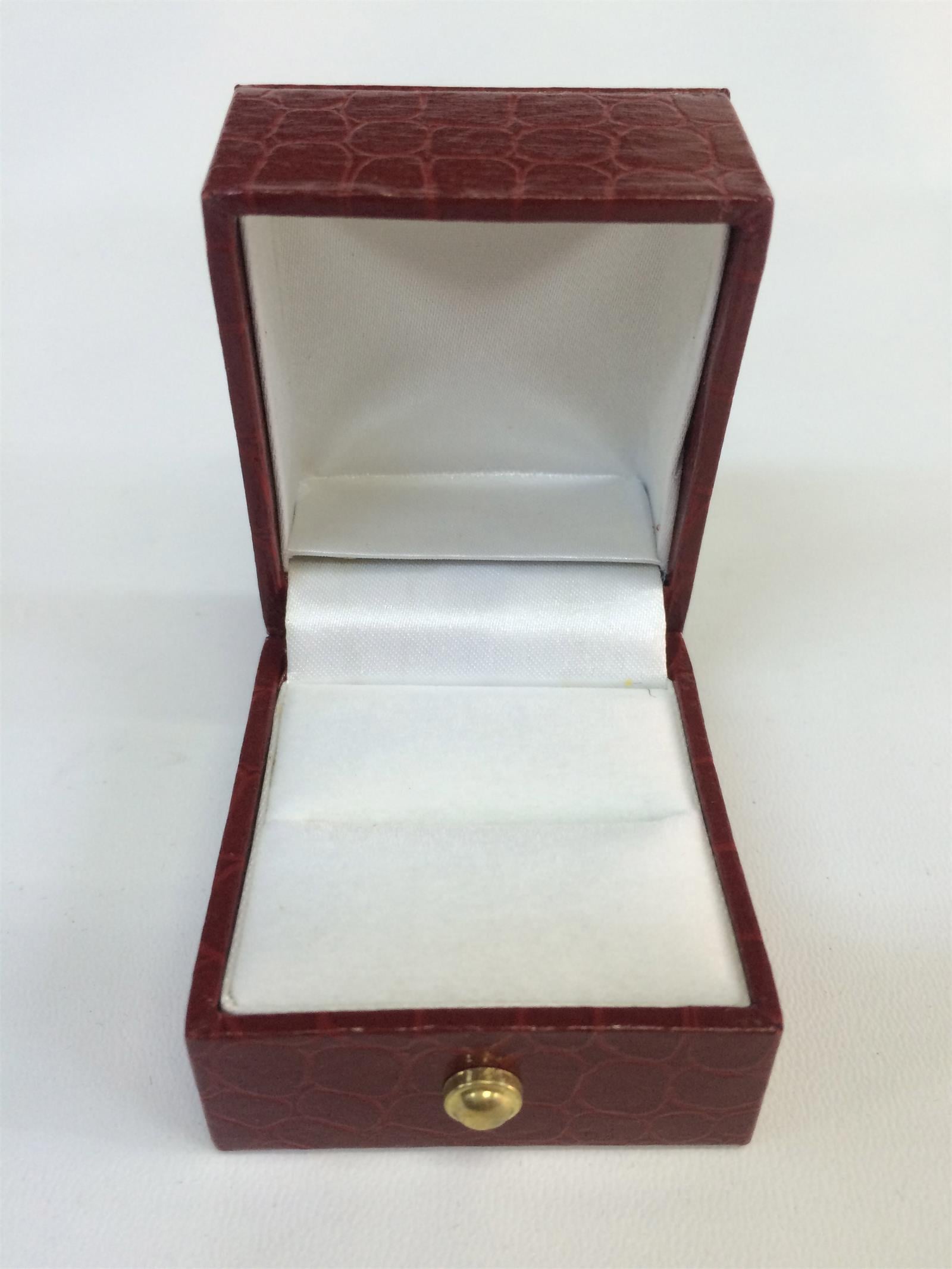 DERİ YÜZÜK KUTUSU, DERİ MÜCEVHER KUTUSU, LEATHER RING BOX FOR JEWELRY 