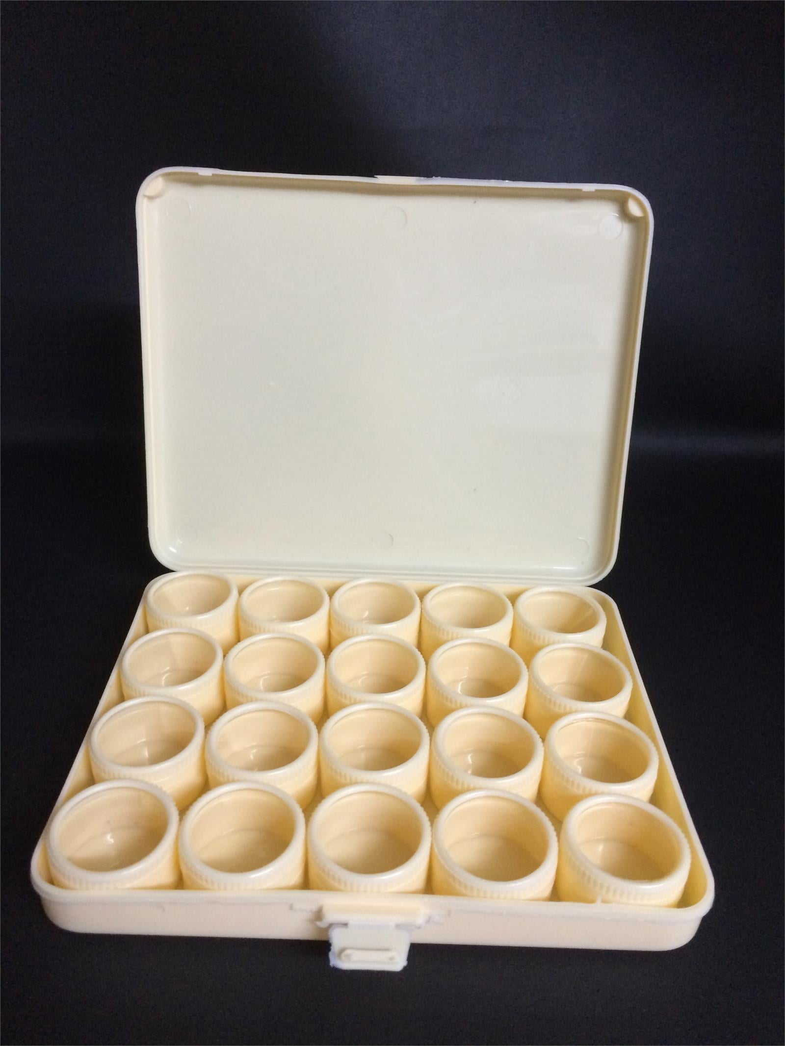 PLASTİK  PIRLANTA TAŞ KUTUSU 20'Lİ , PLASTIC DIAMOND BOX FOR 20 PIECES 