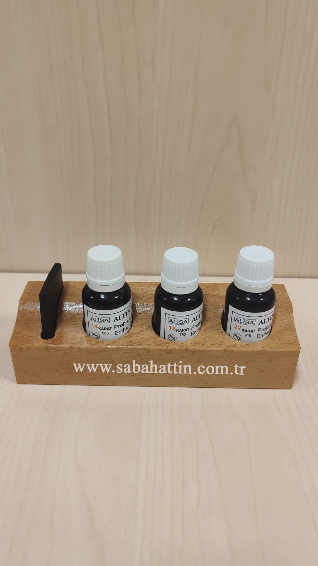 ALTIN AYAR SUYU SET , GOLD TESTING WATER SET 