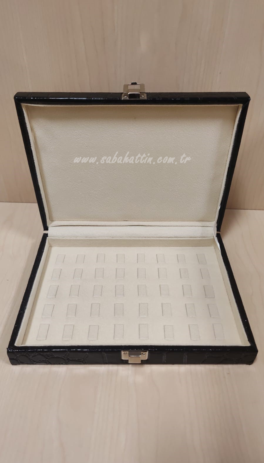 CAMSIZ YÜZÜK KUTUSU, RING  JEWELRY BOX 