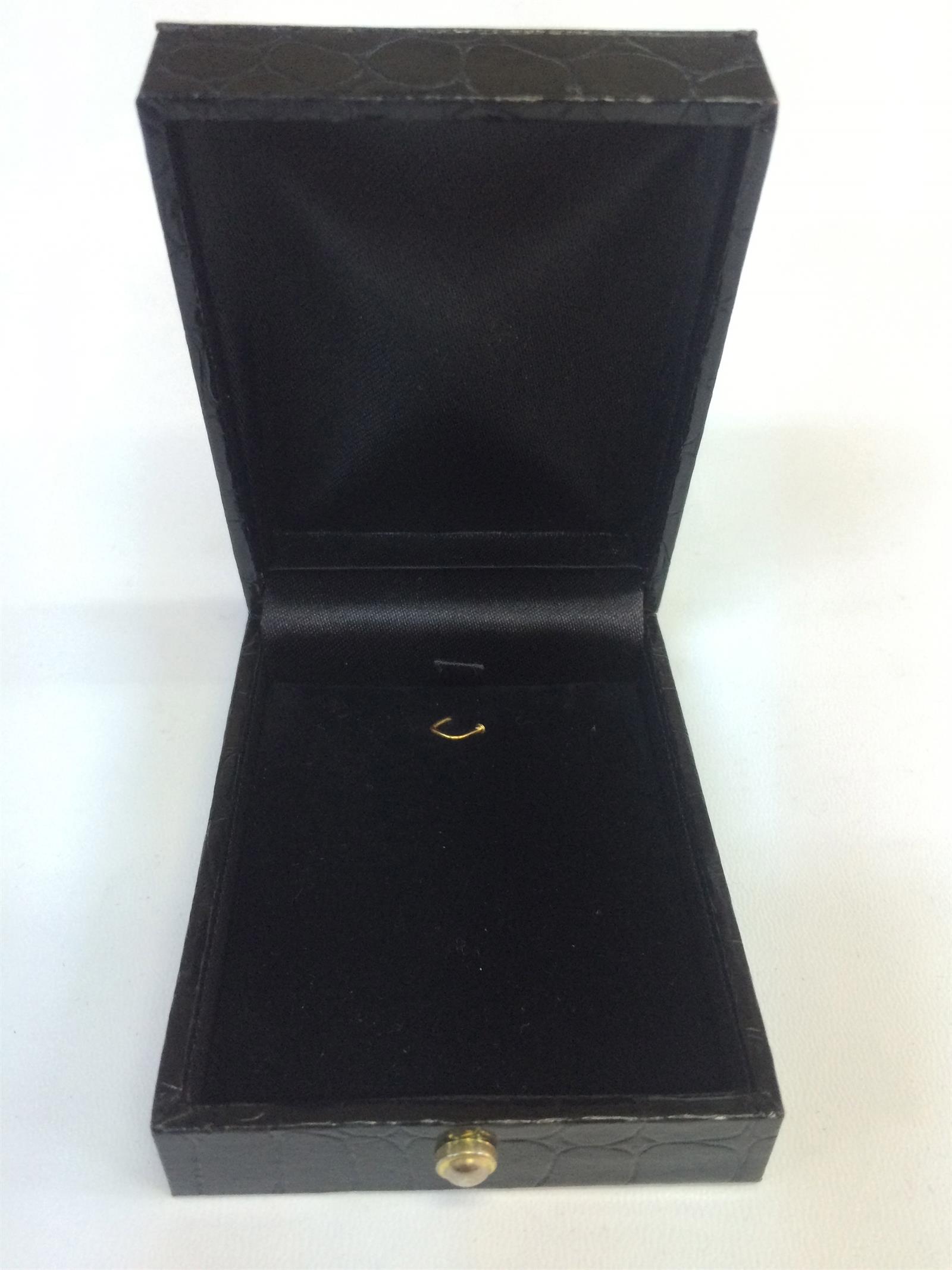 DERİ KOLYE KUTUSU, DERİ PANDANTIF KUTUSU, KOLYE KUTUSU, DERİ MÜCEVHER KUTUSU, LEATHER NECKLACE BOX,  PENDANT BOX FOR JEWELRY  