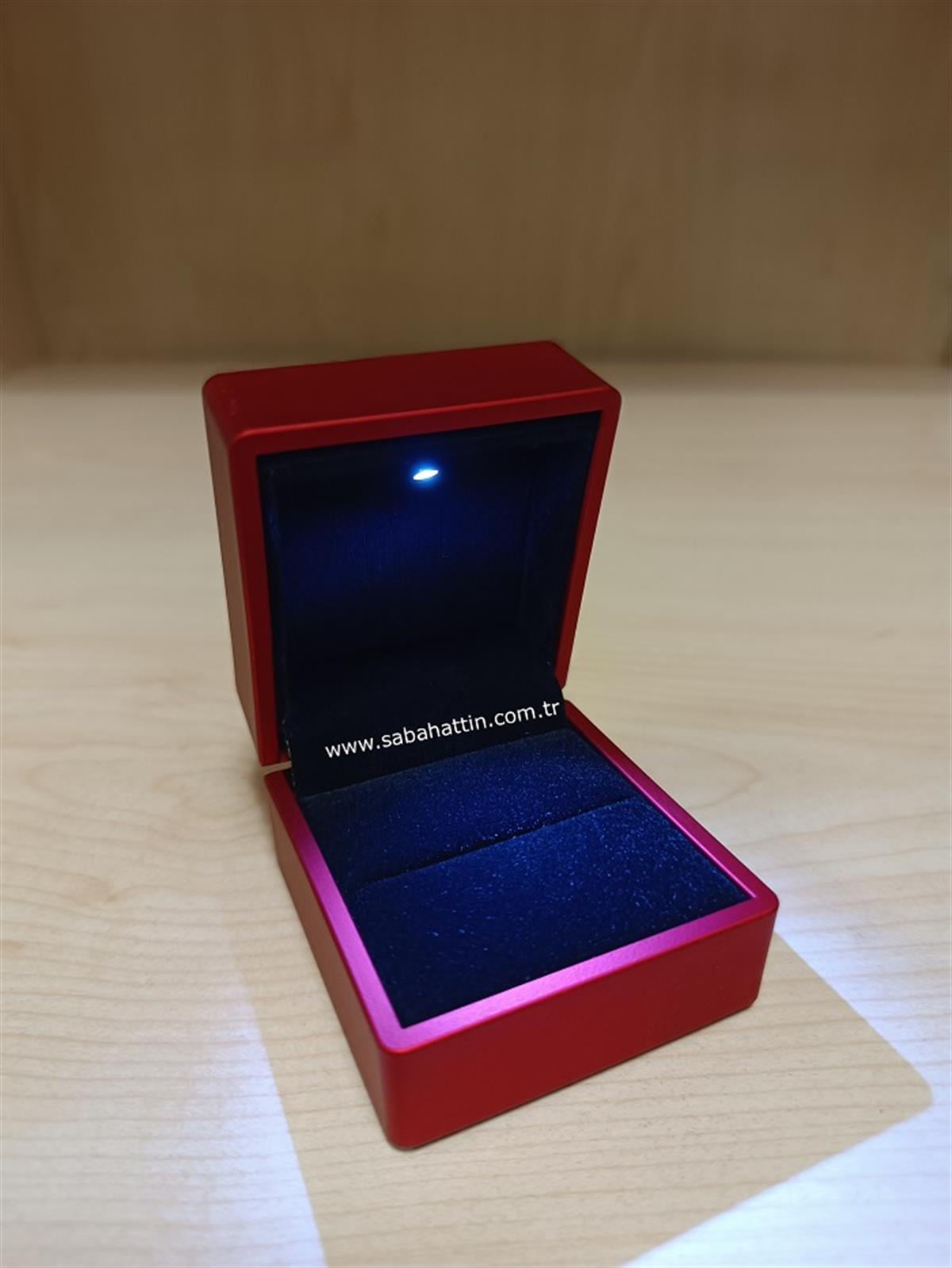 IŞIKLI YÜZÜK KUTUSU, RING BOX WITH LIGHT