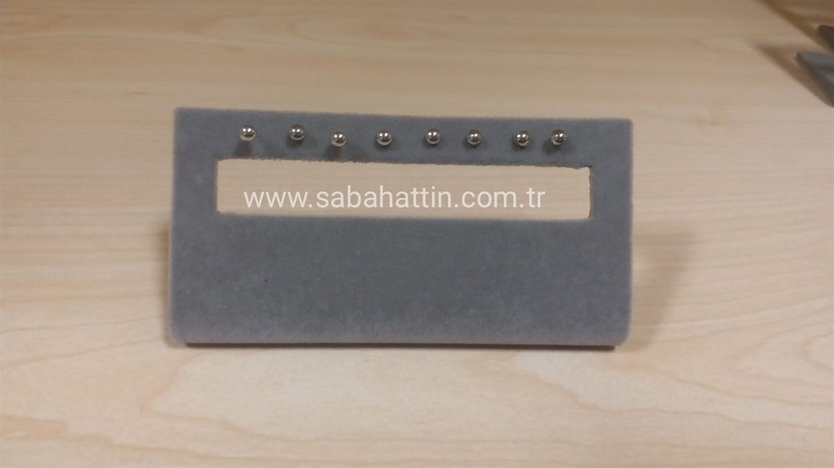KADİFE & SÜET KÜPELİK - VELVET SUEDE EARING DISPLAY 