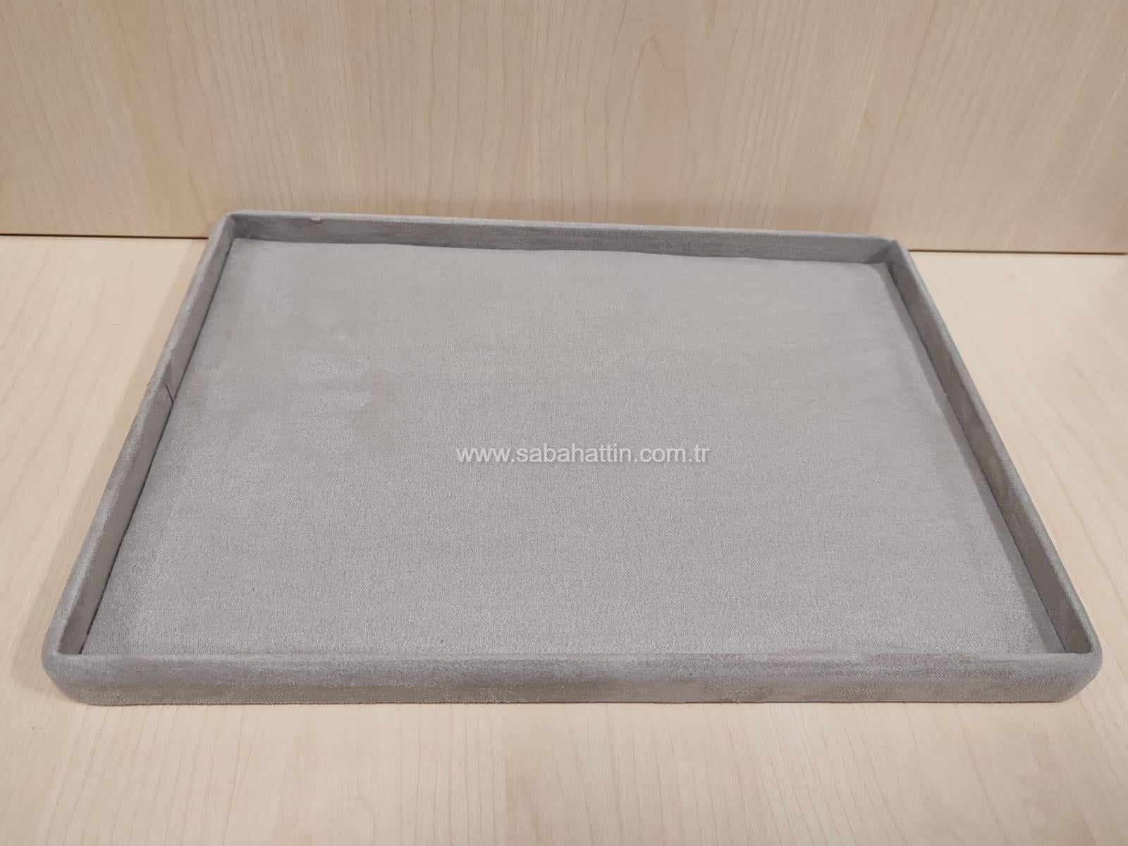 KADİFE & SÜET  DÜZ - SERVİS TABLASI, VELVET & SUEDE JEWELRY  SERVICE TRAY