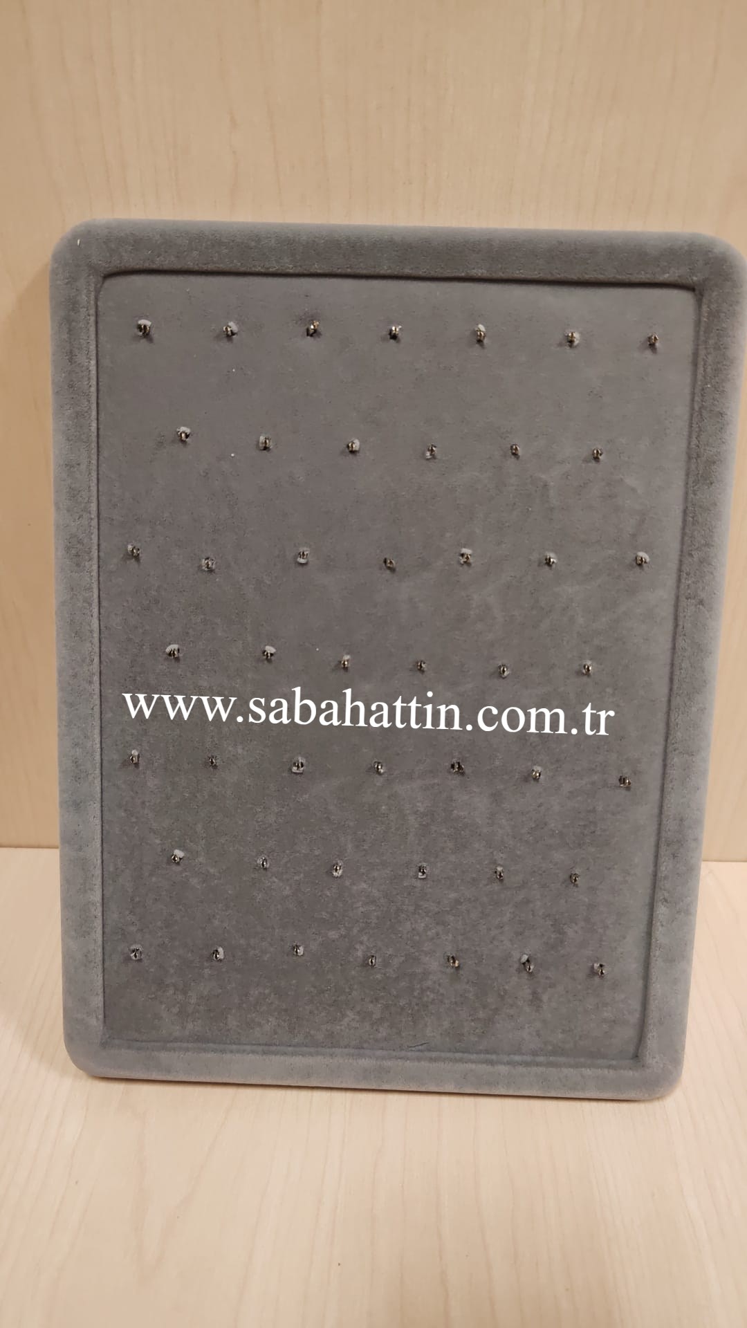 KADİFE & SÜET PIERCING TABLASI - VELVET & SUEDE  JEWELRY PIERCING TRAY
