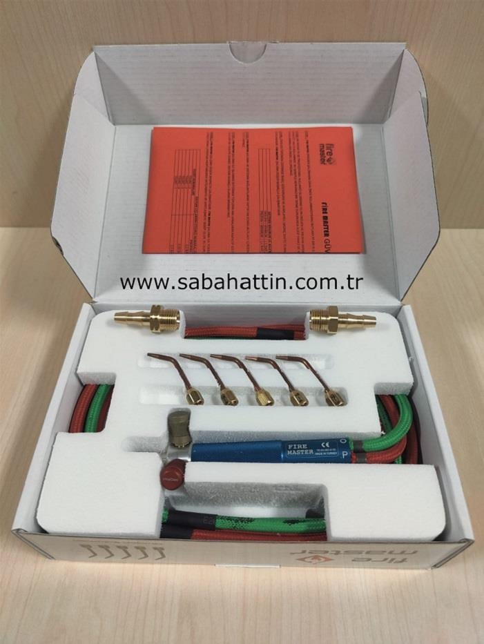 KAMPANYALI OKSİJEN KAYNAK SETİ VE OKSİJEN TÜP BAĞLANTISI SARI PARÇA, FIREMASTER SET, OKSİJEN ŞALUMO SET, FIRE MASTER SET, MICRO KAYNAK TAKIMI  WELDING TORCH KIT , SMALL WELDING SOLDERING OXYGEN GUN, BRAZING OXYGEN TORCH, OXYGEN TUBE CONNECTION YELLOW PART
