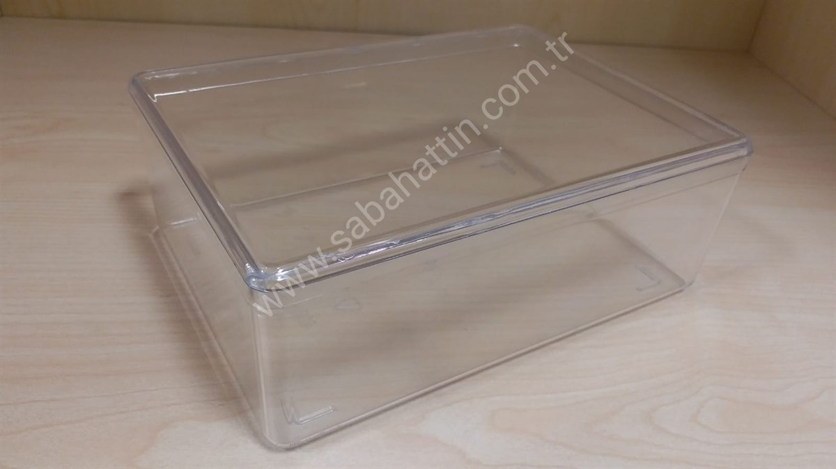 ŞEFFAF PLASTİK KUTU, TRANSPERENT PLASTIC BOX