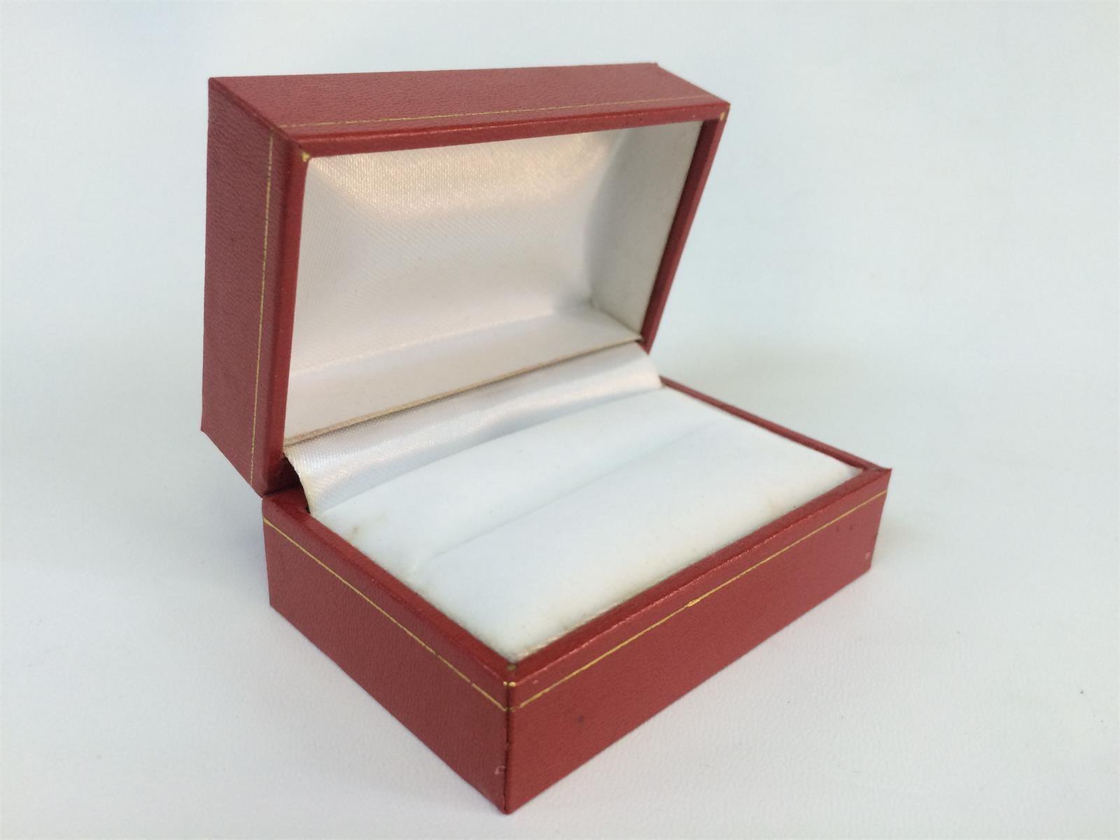 DERİ KOL DÜĞMESİ KUTUSU, DERİ ALYANS KUTUSU, LEATHER WEDDING RING BOX, LEATHER CUFFLINK BOX
