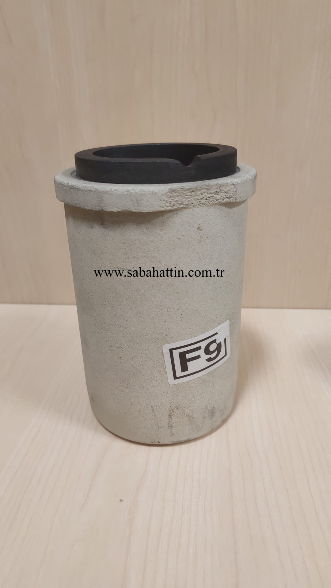 2. KALİTE F9 İNDÜKSİYON OCAĞI POTASI, INDUCTION FURNACE CRUCIBLE