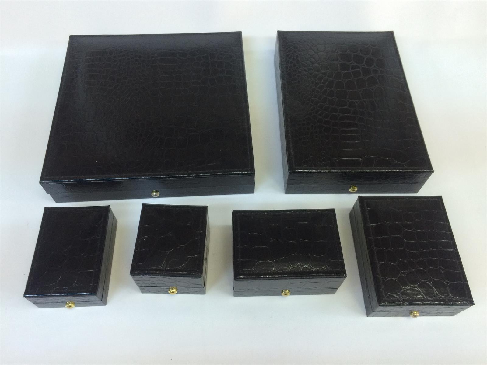 DERİ MÜCEVHER KUTULARI, LEATHER JEWELRY BOXES