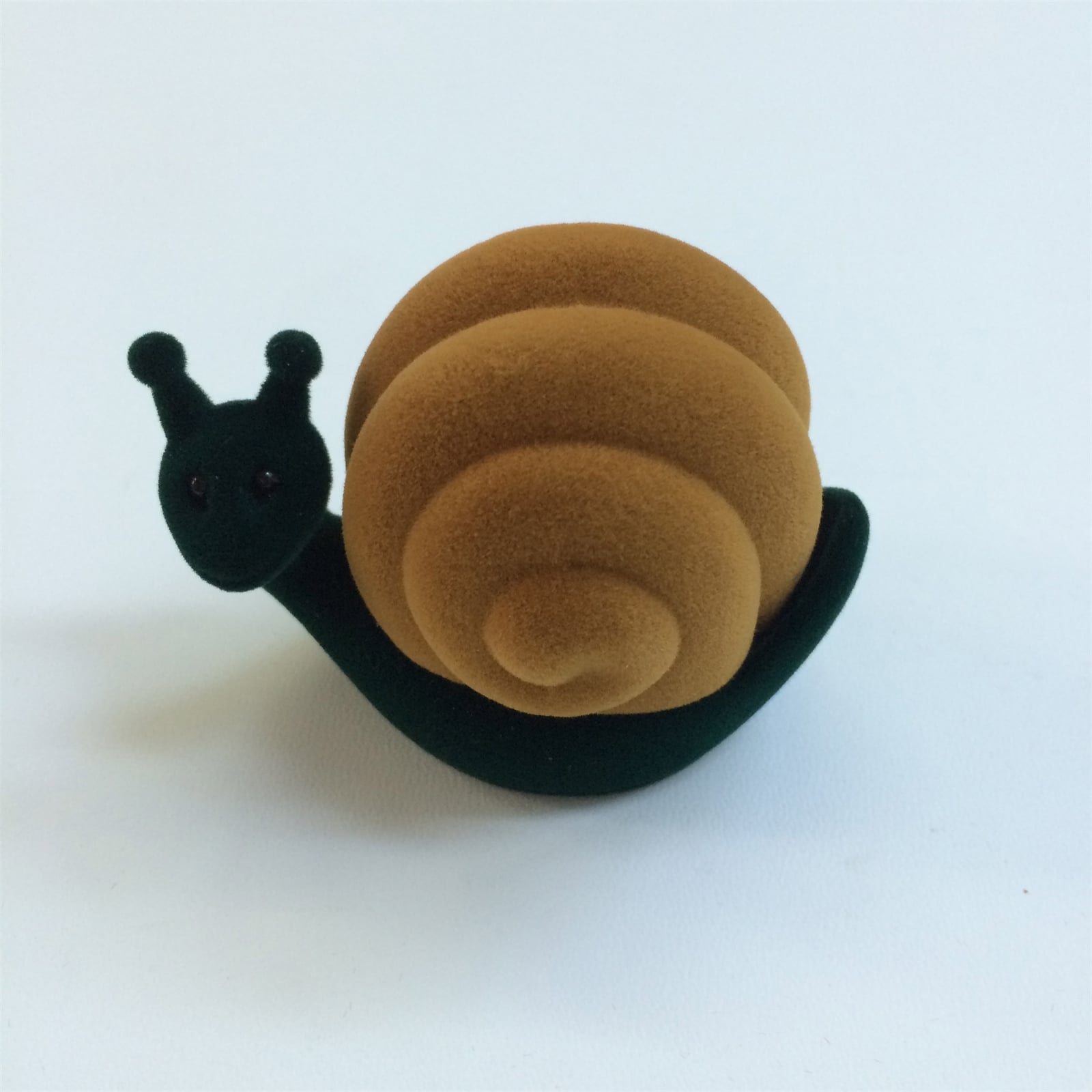 KADİFE SALYANGOZ YÜZÜK KUTUSU, VELVET SNAIL JEWELRY RING BOX , SUEDE SNAIL JEWELRY RING BOX