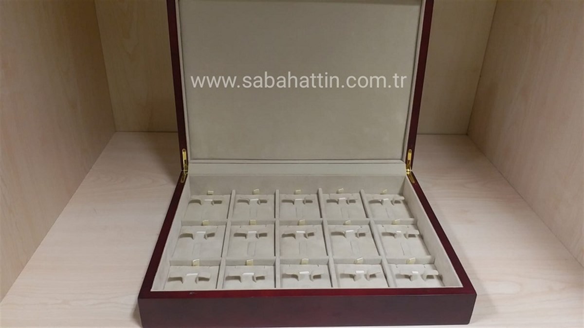 AHŞAP KOLEKSİYON TAKIM  KUTUSU, WOODEN COLLECTION MİNİ SET BOX