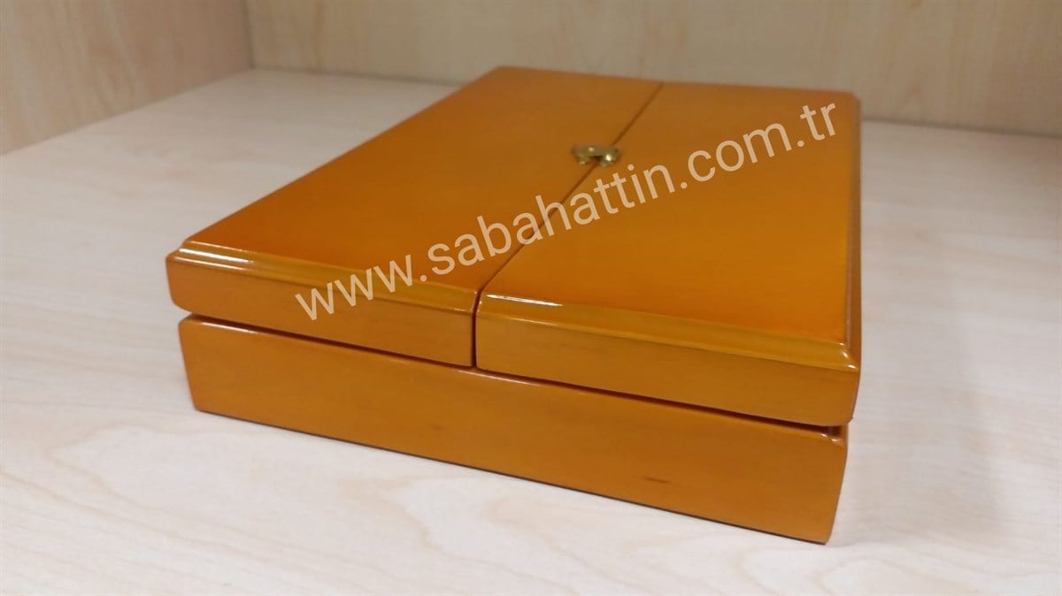 AHŞAP KOLEKSİYON YÜZÜK KUTUSU, WOODEN COLLECTION RING BOX