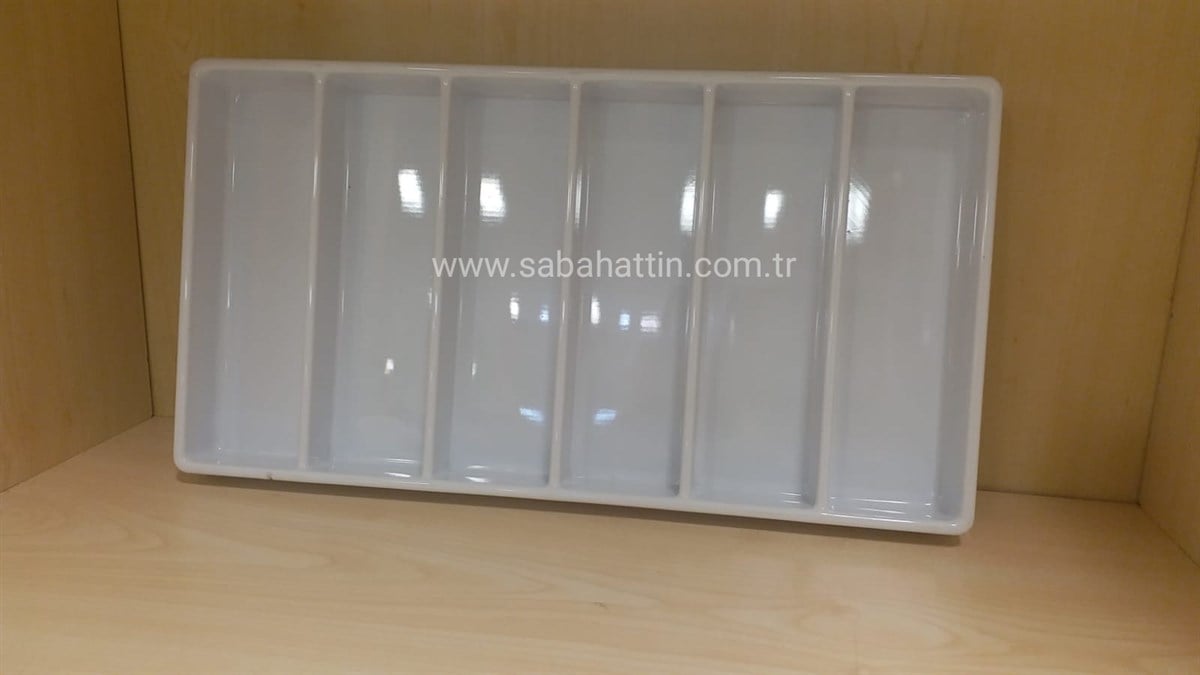 ALTI BÖLMELİ  PLASTİK TOPTANCI TABLASI, PLASTİK KUYUMCU TABLASI,  PLASTİK ORGANIZER, PLASTIC WHOLESALER TRAY, PLASTIC ORGANIZER