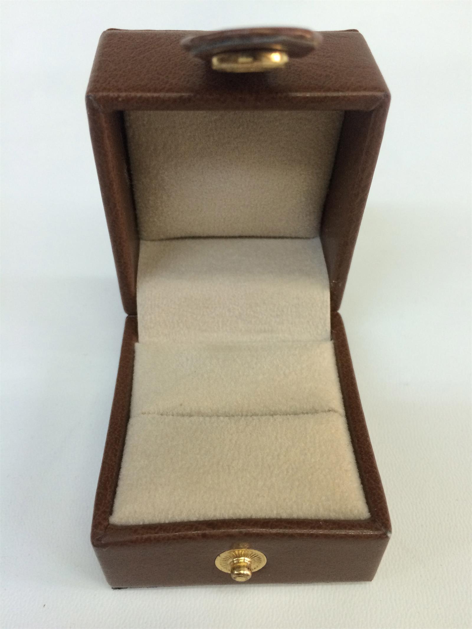 DERİ YÜZÜK KUTUSU, DERİ MÜCEVHER KUTUSU, LEATHER RING BOX FOR JEWELRY