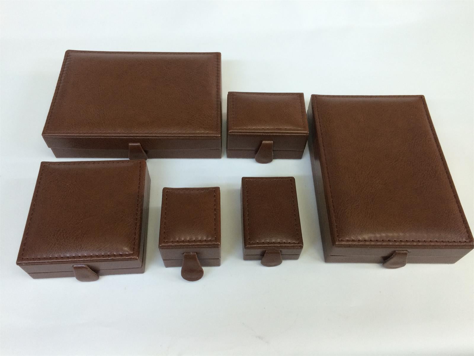 DERİ MÜCEVHER KUTULARI, LEATHER JEWELRY BOXES 