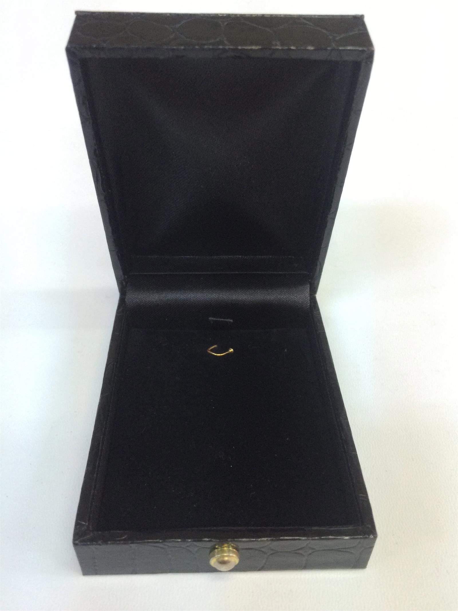 DERİ KOLYE KUTUSU, DERİ PANDANTIF KUTUSU, KOLYE KUTUSU, DERİ MÜCEVHER KUTUSU, LEATHER NECKLACE BOX,  PENDANT BOX FOR JEWELRY  