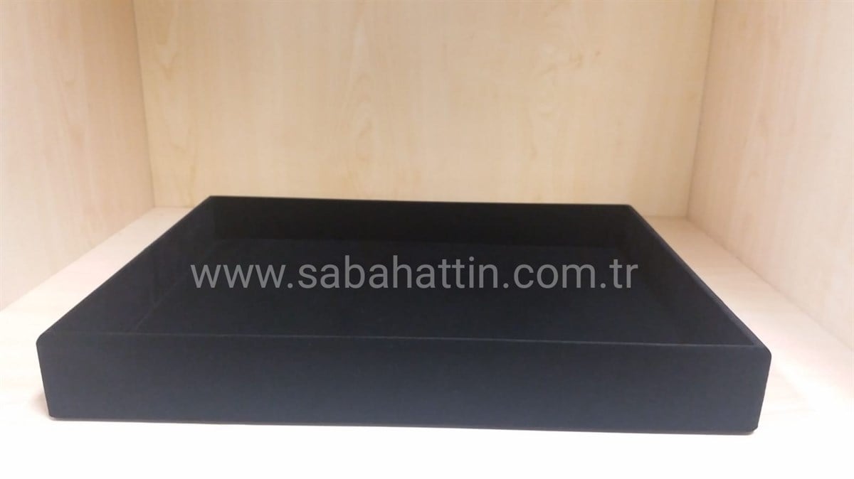 KADİFE & SÜET - DÜZ TABLA & SERVİS TABLASI, SERVİS TEPSİSİ- SIMPLE TRAY & SERVICE TRAY 