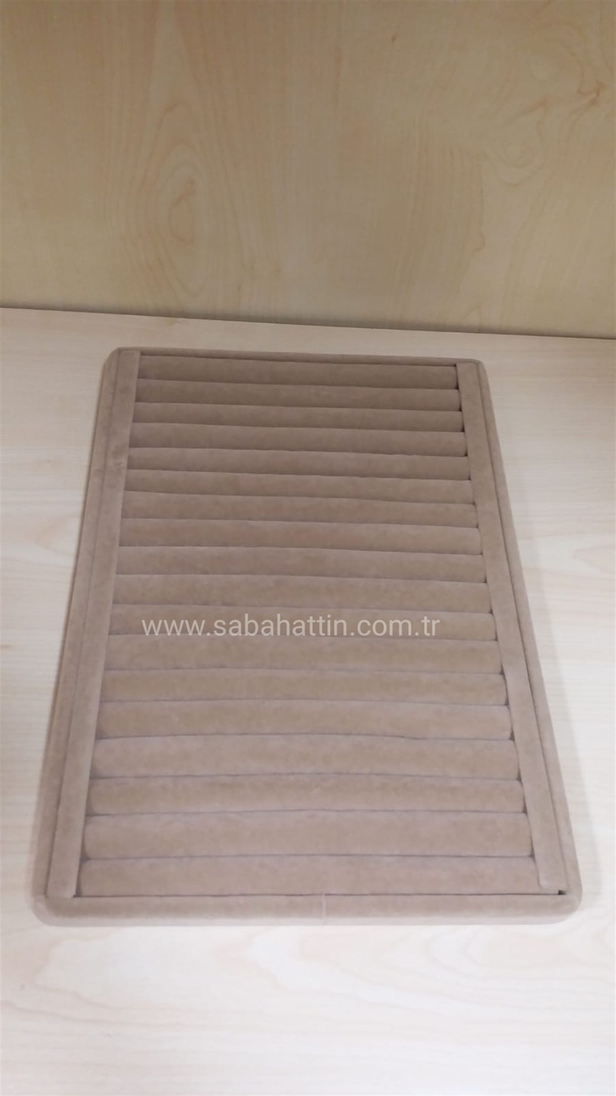 KADİFE & SÜET - YÜZÜK TABLASI & VELVET - SUEDE RING TRAY 