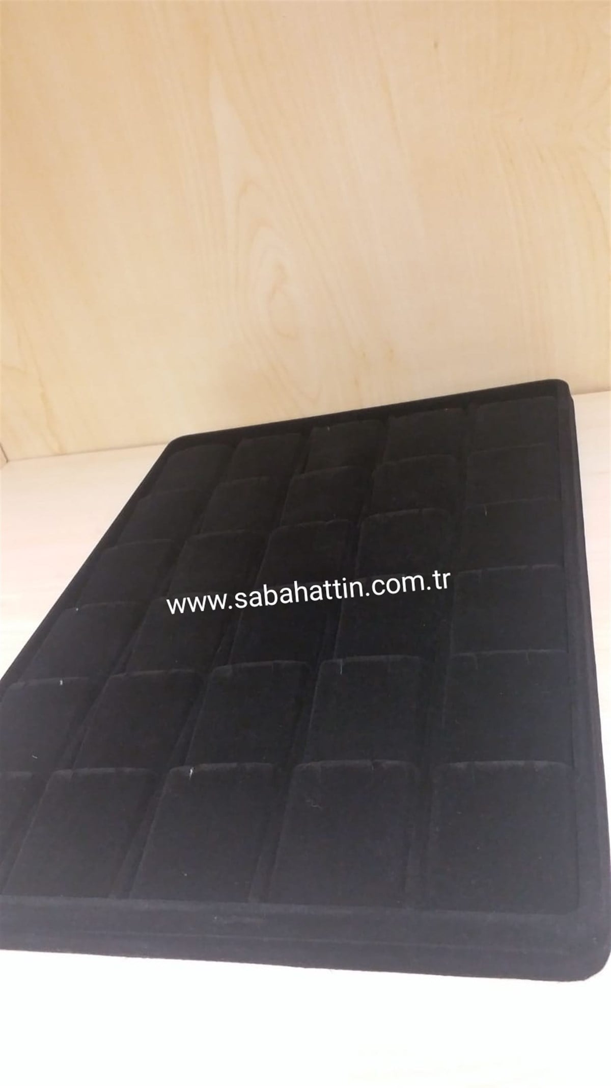 KADİFE & SÜET KÜPE TABLASI -  JEWELRY EARING TRAY 