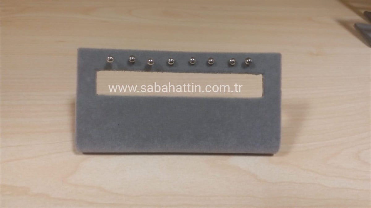 KADİFE & SÜET KÜPELİK - VELVET SUEDE EARING DISPLAY 