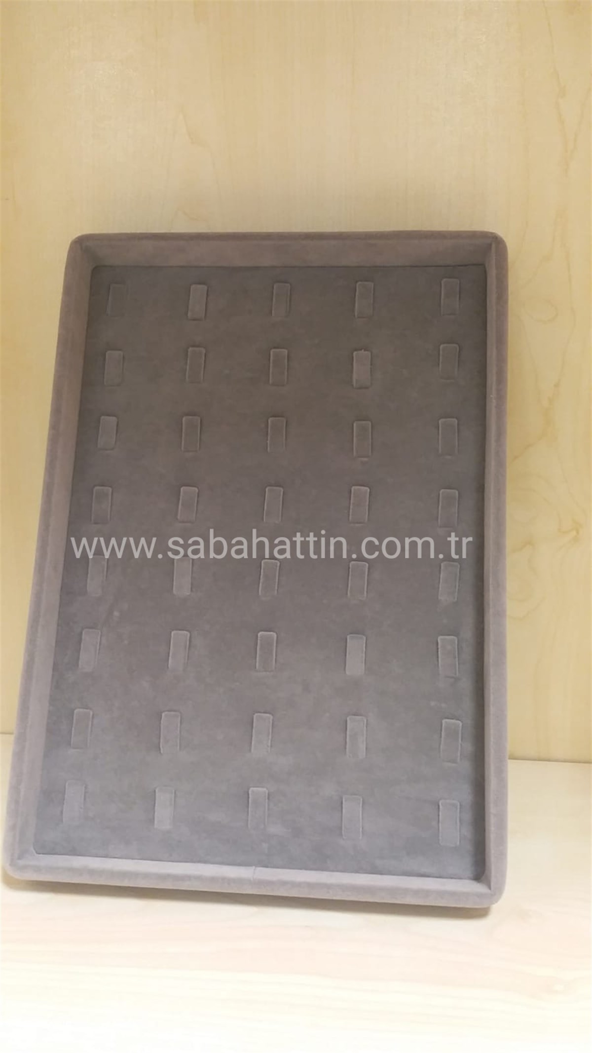KADİFE & SÜET YÜZÜK TABLASI, VELVET & SUEDE JEWELRY RING TRAY