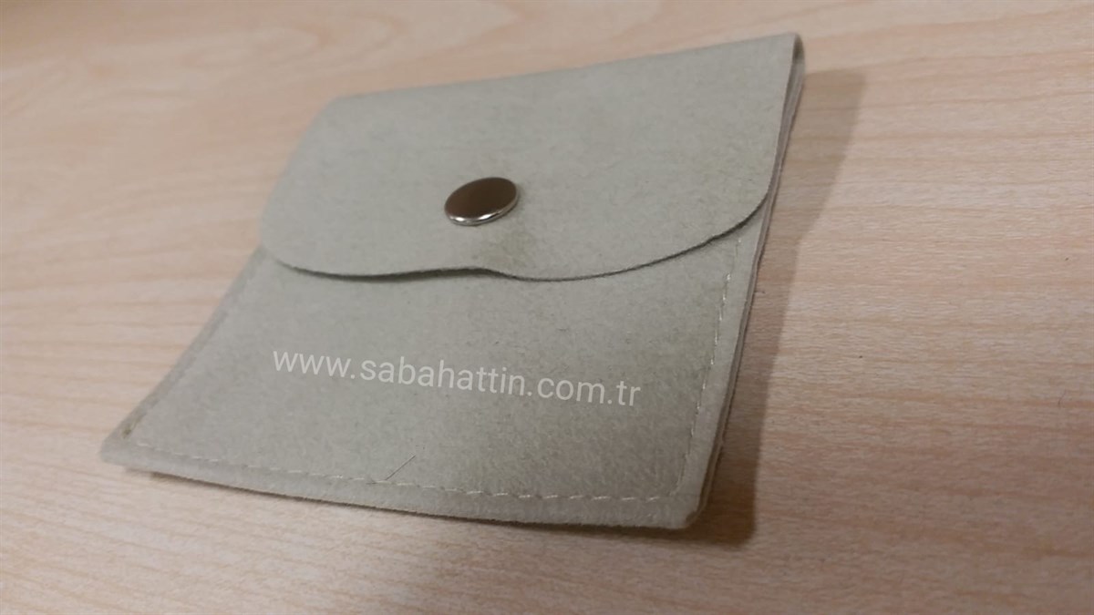 KADİFE ÇITÇITLI KUYUMCU KESESİ, VELVET JEWELRY POUCH , SUEDE JEWELRY POUCH