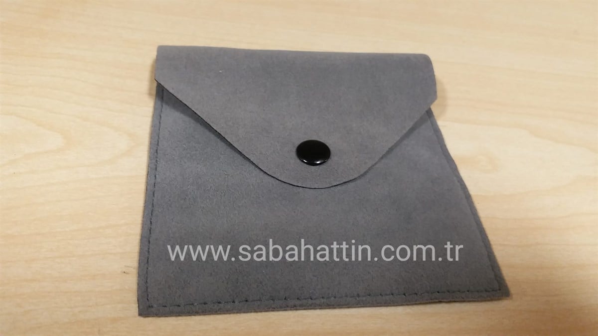 KADİFE ÇITÇITLI KUYUMCU KESESİ, VELVET JEWELRY POUCH , SUEDE JEWELRY POUCH