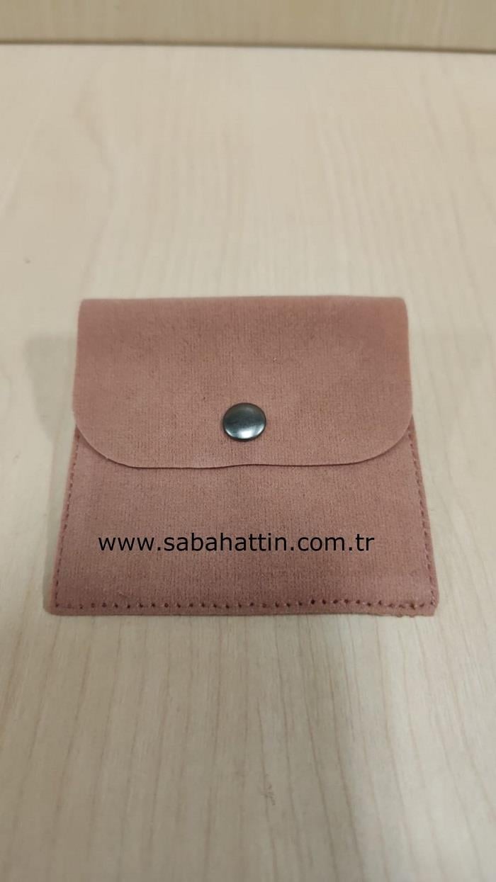 KADİFE ÇITÇITLI KUYUMCU KESESİ, VELVET JEWELRY POUCH , SUEDE JEWELRY POUCH