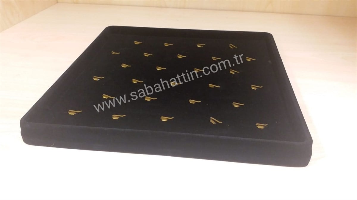 KADİFE KOLYE UCU TABLASI , VELVET PENDANT JEWELRY TRAY