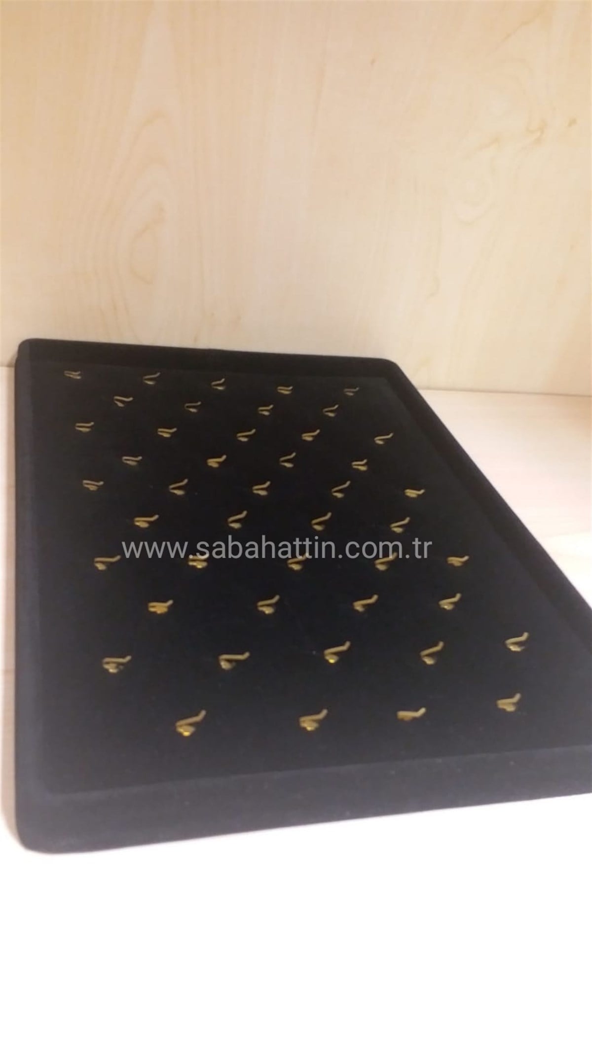 KADİFE KOLYE UCU TABLASI , VELVET PENDANT JEWELRY TRAY