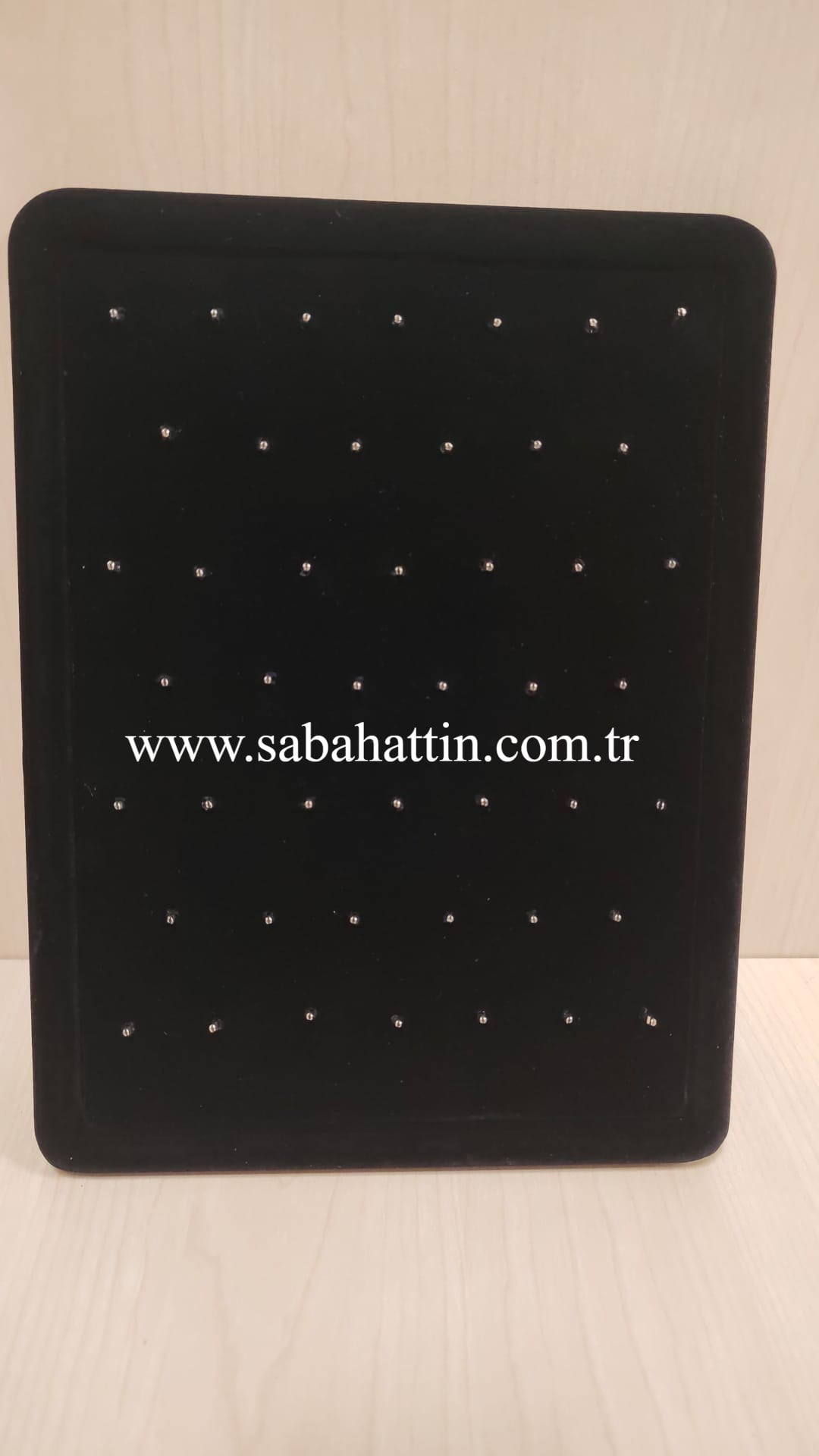 KADİFE & SÜET PIERCING TABLASI - VELVET & SUEDE JEWELRY PIERCING TRAY