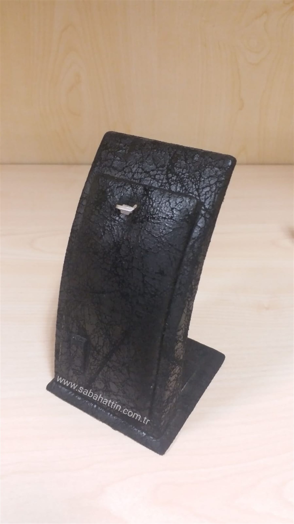 KADİFE VE DERİ ÜÇLÜ SET DEKORU, VELVET AND LEATHER JEWELRY DISPLAY FOR SETS