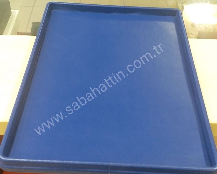DERİ DÜZ TABLA & SERVİS TABLASI - LEATHER SIMPLE TRAY & SERVICE TRAY