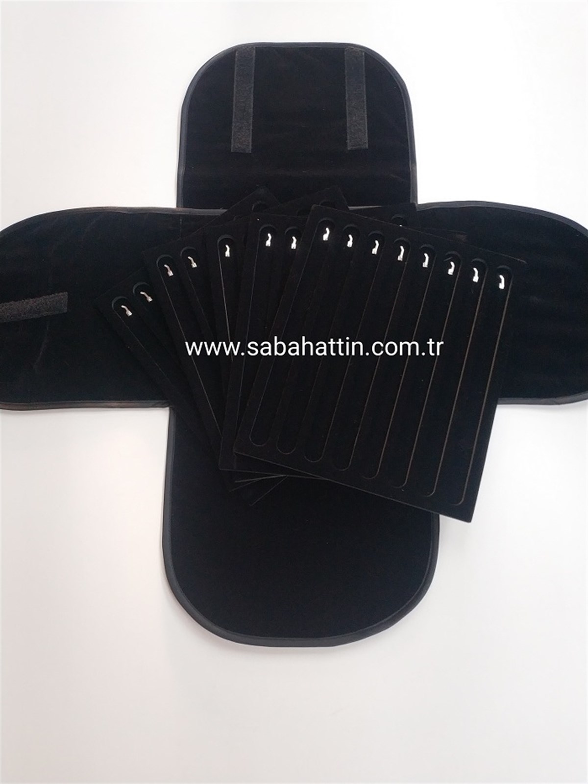 KATLI MÜCEVHER BİLEKLİK RULOSU , MULTIPLE BRACELET CARRYING BAG , JEWELRY ROLL 