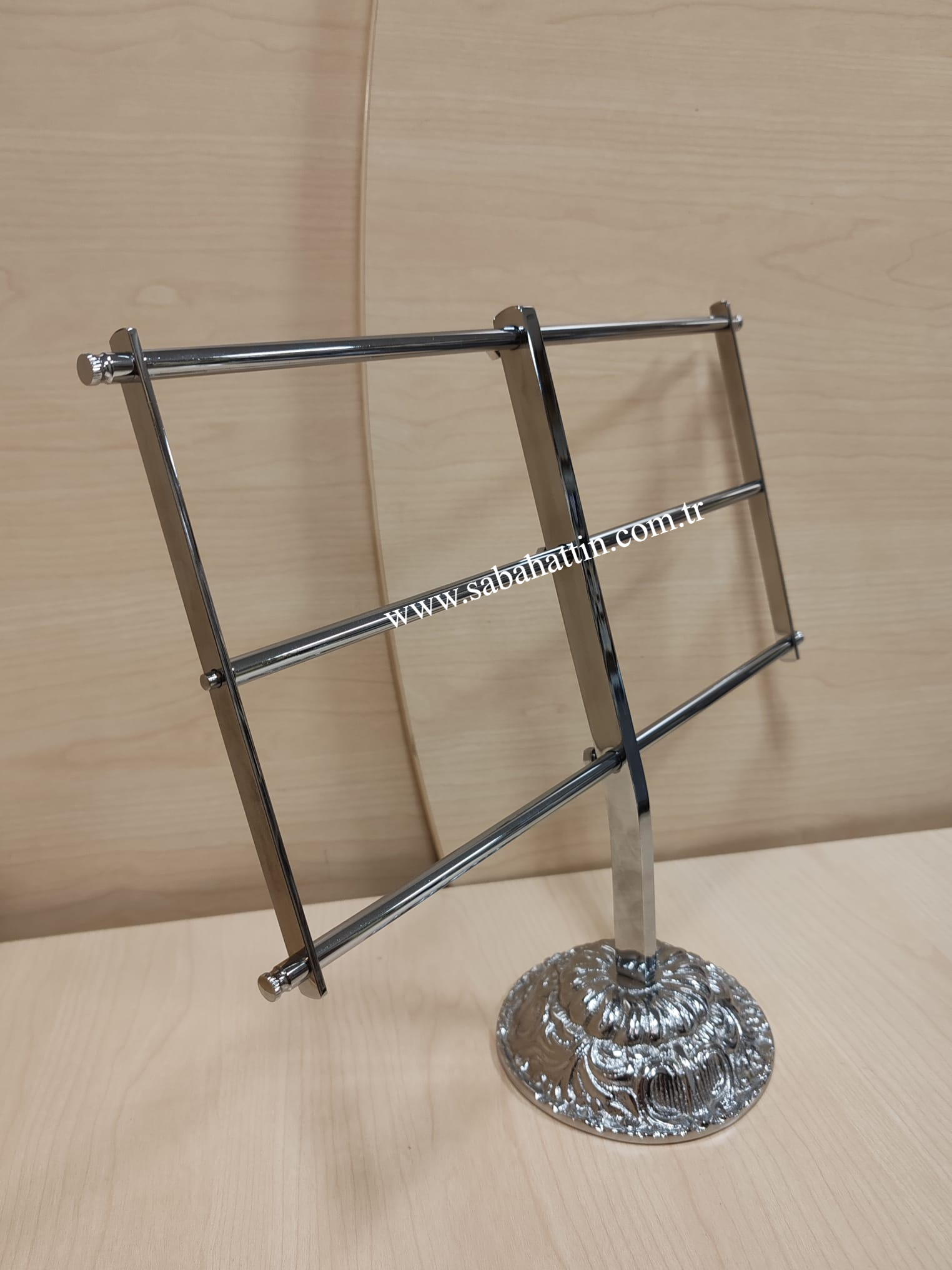 METAL 3LÜ MASAÜSTÜ BİLEZİK  ASKILIĞI,  METAL 3 STEP JEWELRY BRACELET DISPLAY