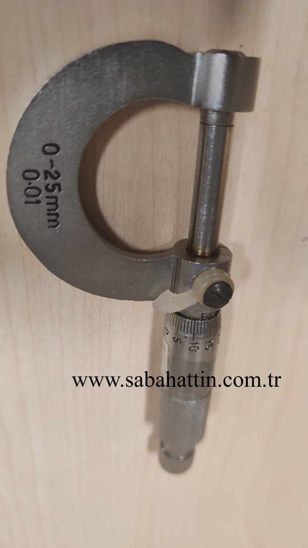 MİCROMETRE, MICROMETER  0-25MM