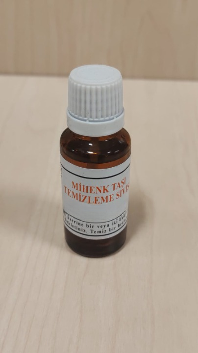 MİHENK TAŞI TEMİZLEME SUYU