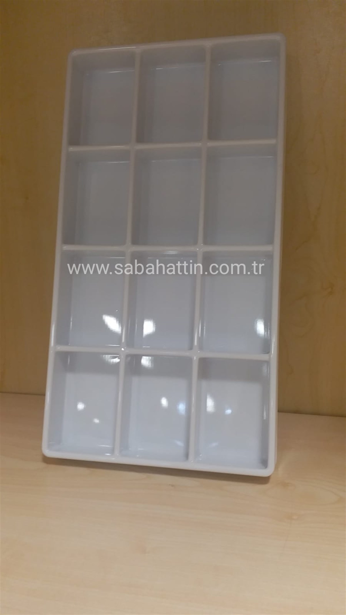 ON İKİ  BÖLMELİ  PLASTİK TOPTANCI TABLASI, PLASTİK KUYUMCU TABLASI,  PLASTİK ORGANIZER, PLASTIC WHOLESALER TRAY, PLASTIC ORGANIZER