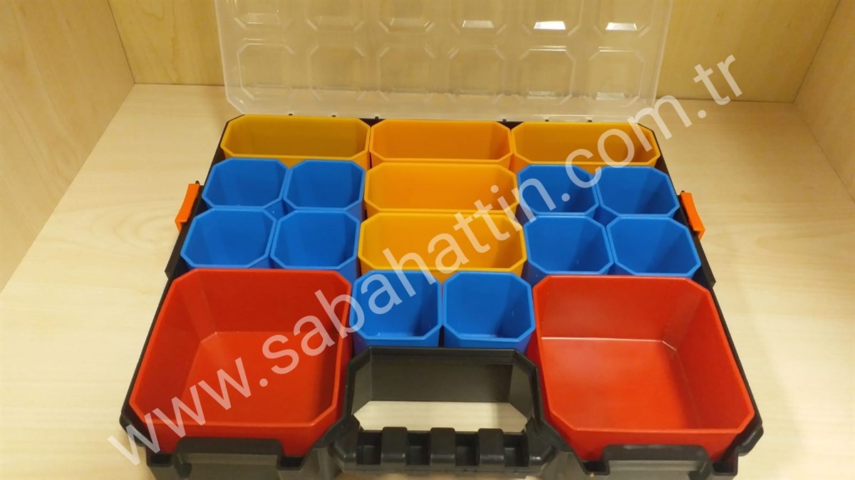PLASTİK BÖLMELİ ÇOK AMAÇLI  KUTU, PLASTIC DIAMOND BOX , PLASTIC ORGANIZER WITH COMPARTMENTS 