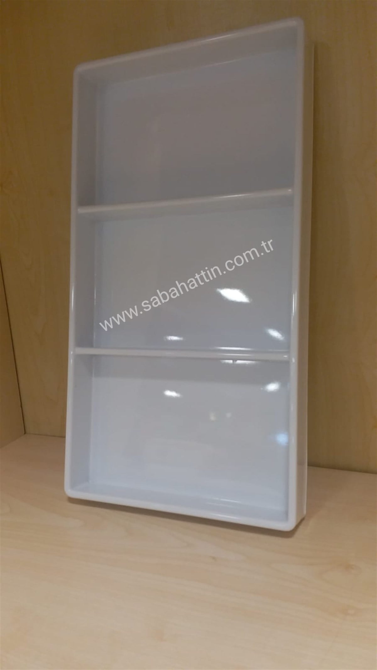 ÜÇ BÖLMELİ  PLASTİK TOPTANCI TABLASI, PLASTİK KUYUMCU TABLASI,  PLASTİK ORGANIZER, PLASTIC WHOLESALER TRAY, PLASTIC ORGANIZER