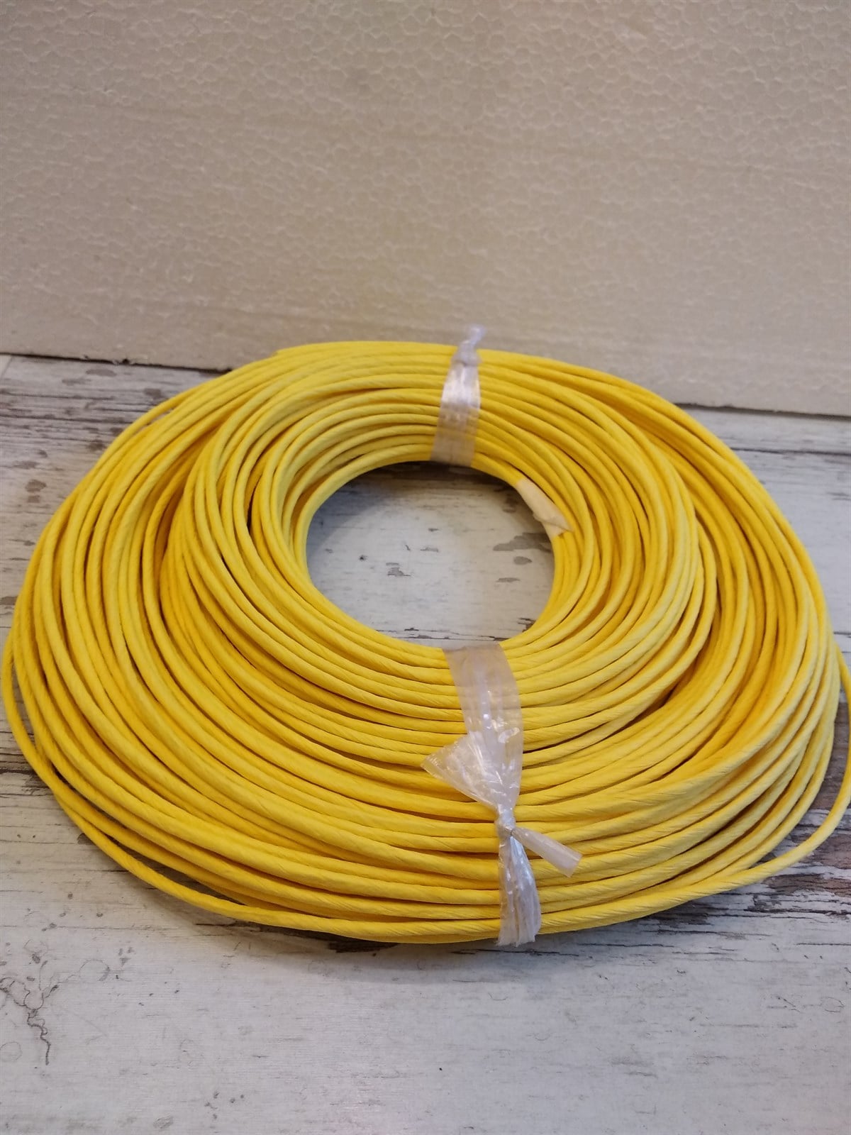KRAFT RENKLİ İP - SARI - 3 / 4 / 5 / 6 MM 