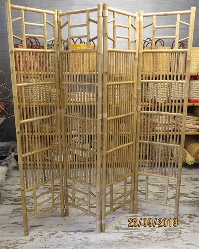 BAMBU PARAVAN 4 BÖLMELİ