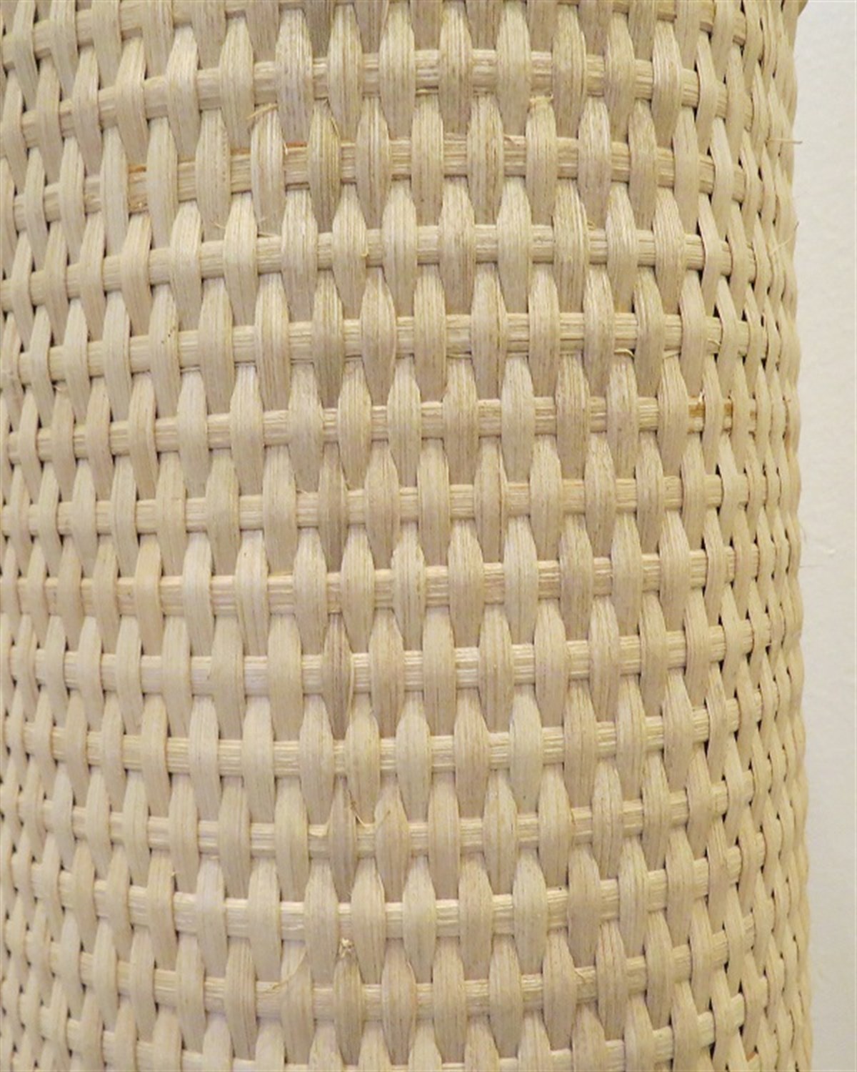 DOĞAL 5mm X 5mm OVAL KAPALI ÖRGÜ KABUKSUZ BAMBU HAZERAN HASIR 45 CM-ESMER