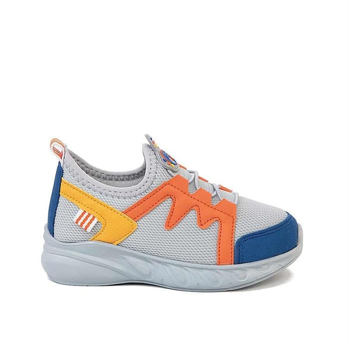 Gri Turuncu Anorak Erkek Çocuk Spor Ayakkabı