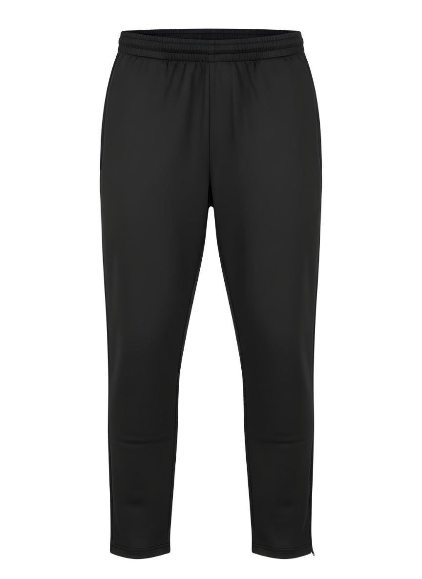 Siyah Unisex Şardonlu Dalgıç Eşofman Altı – Okul ve Beden Eğitimi İçin