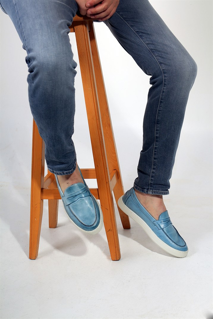 Erkek Casual Yazlık Deri Ayakkabı | Bulin Ayakkabı - Erkek Ayakkabı